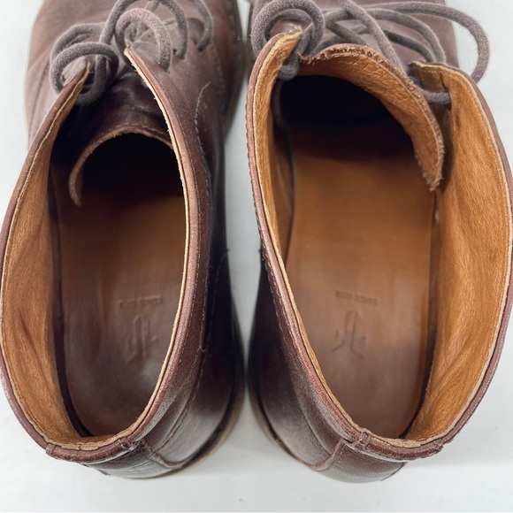 Frye Men’s Chukka Brown Leather Ankle Boots Shoes Size 9.5 main image 9